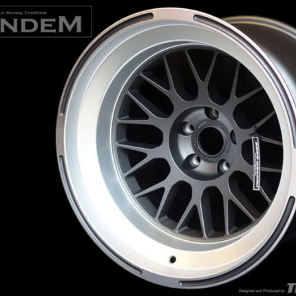 GReddy Pandem 6666 Wheels 18x9.5 -30 5x100 Gunmetal