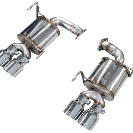 AWE Tuning 22-25 Subaru VB WRX Touring Edition Axle-Back Exhaust - Chrome Silver Tips