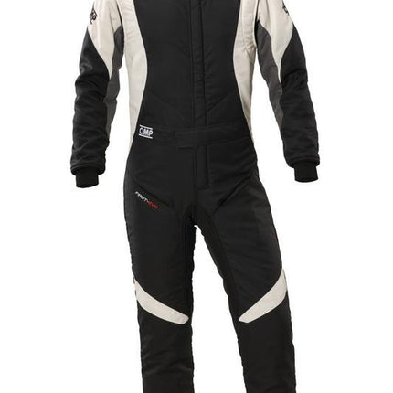 OMP FIRST EVO ELLE OVERALL my2025 FIA 8856-2018/SFI BLACK / FUCHSIA SZ 38