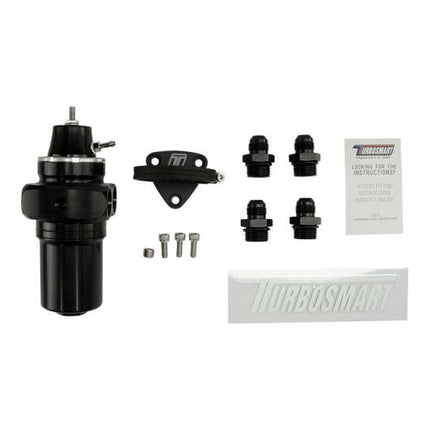 Turbosmart FPRF8 Fuel Pressure Regulator and Filter - Black
