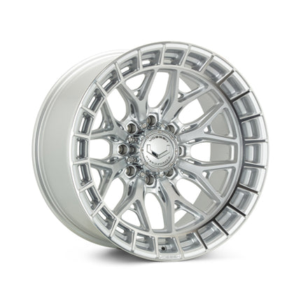 Vossen HFX-1 20x9 - 8x180 - ET0 - Deep Face - 124.3 - Silver Polished Wheel