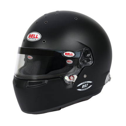 Bell Helmet Rs7 Matte Black (Hans) 54(6 3/4) Fia8859-2024/Sa2025