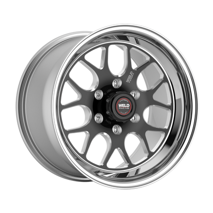 Weld S77 HD 17x9.0 / 6x139.7 BP / 5.7in. BS Black Wheel (Low Pad) - Non-Beadlock