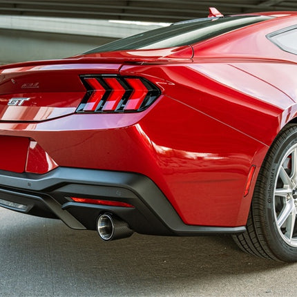 Corsa 2024 Ford Mustang GT Coupe 3in Sport Cat-Back Exhaust - 4.5in Carbon Fiber Tips