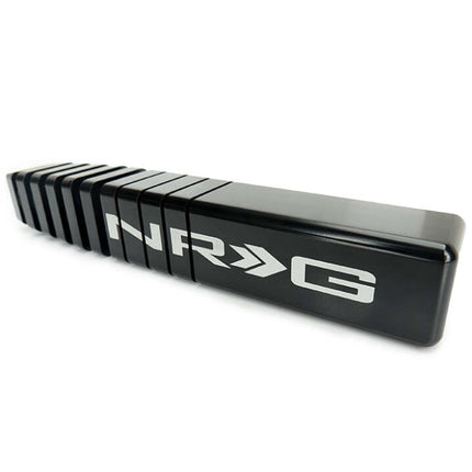 NRG Shift Knob - 20 Year Anniversary Weighted Square Heat Sink Tall - Black