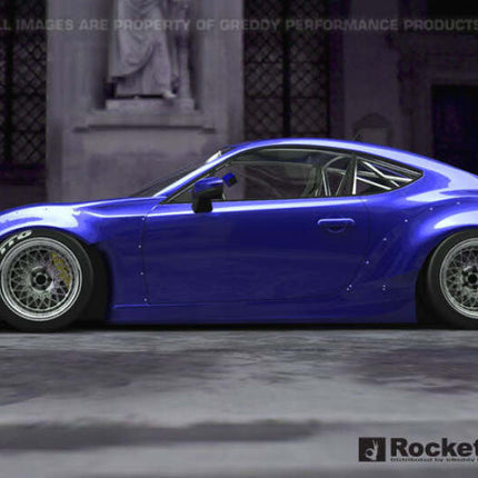 GReddy 13+ Scion FR-S Version 2 Greddy X Rocket Bunny 86 Aero Side Skirts Only