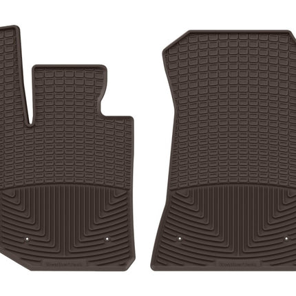 WeatherTech 19-26 BMW 3-Series 330i/22-26 BMW 4-Series 430i Front All-Weather Floor Mats - Cocoa