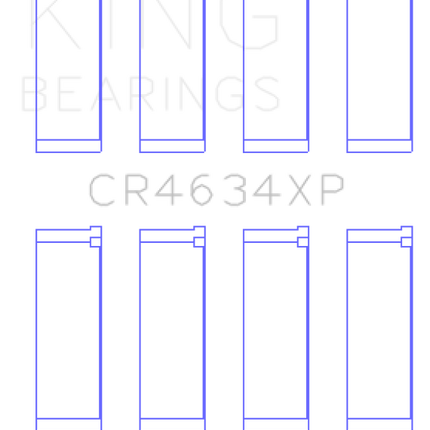 King Engine Bearings Hyundai G4KF Connecting Rod Bearing Set (Set of 4) - Size STD