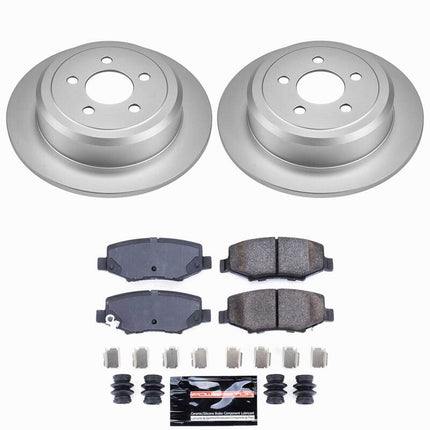 Power Stop 07-11 Dodge Nitro Rear Z23 Coated Brake Kit