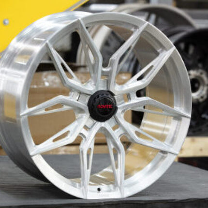 Vossen x Novitec NF11 21x10 5x114.3 BP ET34 Brushed Gloss Clear Ferrari 12Cilindri F167 FR Wheel