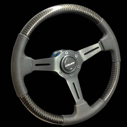 GReddy Sports Steering Wheel - Carbon
