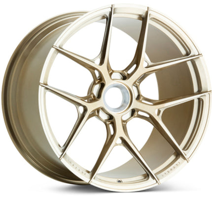 Vossen Forged S21-01 - 20x9 - ET42 - 5x130 - 71.6 - Brushed Patina Gold - Carrera 992.1 4S/GTS Front