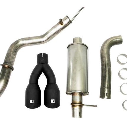 Roush 19-23 Ford Ranger 2.3L Performance Catback Exhaust w/ Black Tips