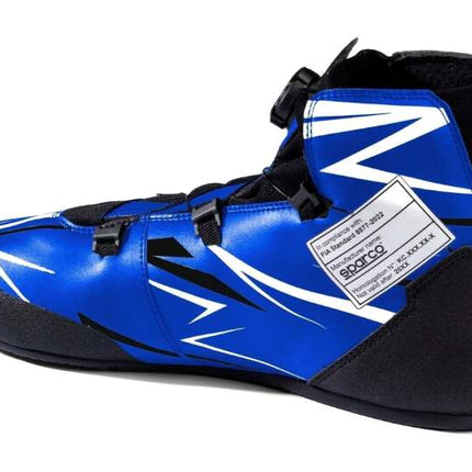 SPARCO K-Rapid Blue/White Kart Racing Shoes Size 42