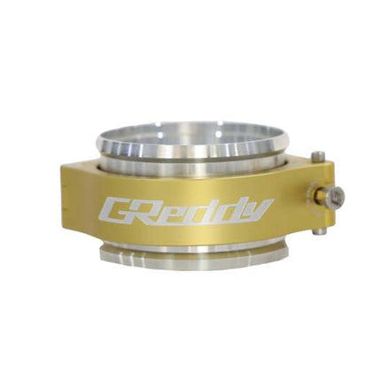 GReddy 3.0 Inch Gold Anodized Aluminum Boost Tube Clamp Set