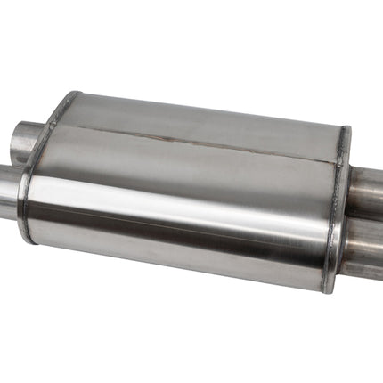 Corsa PRO-Series Tuned 304SS Muffler 3.0in Dual Inlet/Outlet - 22.25in OAL