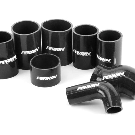 PERRIN 08-14 Subaru STI Front Mount Intercooler Boost Tube Kit - Black