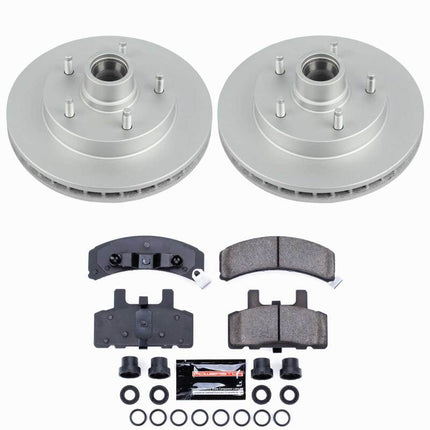 Power Stop 94-99 Dodge Ram 1500 Front Z23 Coated Brake Kit