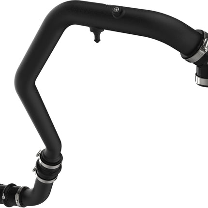 aFe BladeRunner Aluminum Hot and Cold Charge Pipe Kit Black Ford F-150 24-26 V6-2.7L (tt)