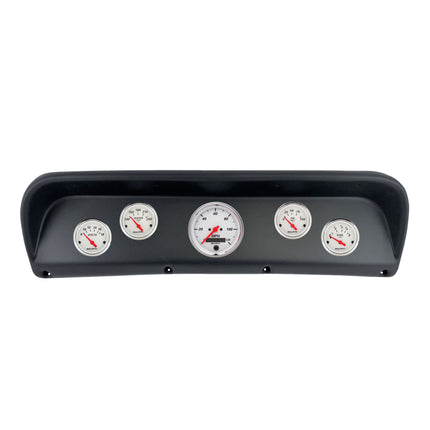 Autometer Arctic White Direct Fit Dash Kit 67-72 Ford F100 (1 x 3-3/8in. / 4 x 2-1/16in.)