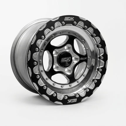 Belak 17x9.5 / 6.25in BS / 6x135mm BP / High Pad / Series 5 - Single Beadlock Wheel w/ Billet Lip