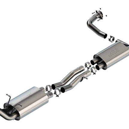 Borla 25-26 RAM 1500 RHO 3.0L V6 3in S-Type Exhaust Mid-Section - 145.1in WB