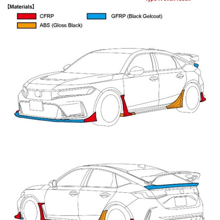 HKS BODY KIT TYPE-S FL5 F-Spoiler