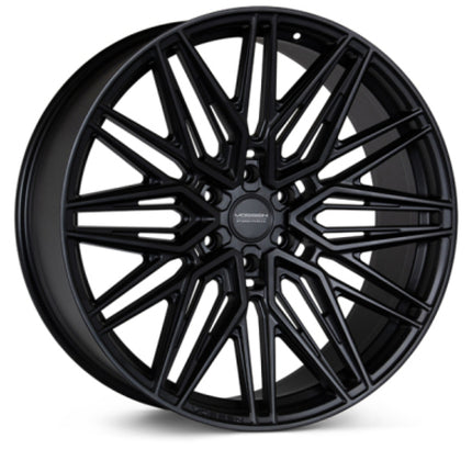 Vossen HF6-5 22x10 - 6x139.7 - ET-18 - Super Deep Face - 106.1 - Satin Black Wheel