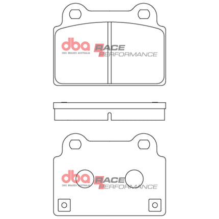 DBA 08-16 Mitsubishi Lancer Evolution Rear RP Performance Brake Pads