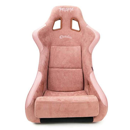 NRG FRP Bucket Seat (Large) Prisma-Chromatic Mauve Vegan Suede w/ Chameleon Back