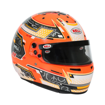Bell Helmet Rs7-K Stamina Anthracite/Yellow Lrg (60-61) Fia8878-2024/K2025