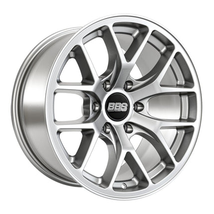 BBS TS-P 18x9in - 6x139.7 - 106.1 CB - ET0 - Satin Silver Wheel