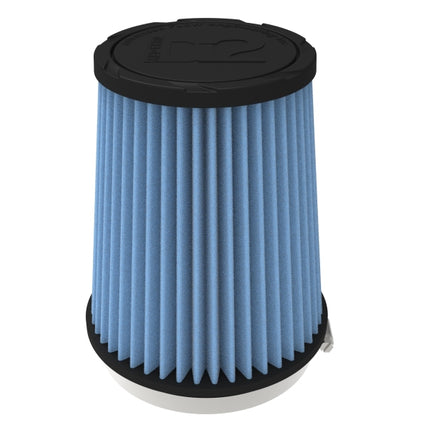 aFe POWER Universal Clamp-On Air Filter w/ D2 Dura-Dry Media - 4.5in F x 6in B x 4.75in T x 7in H