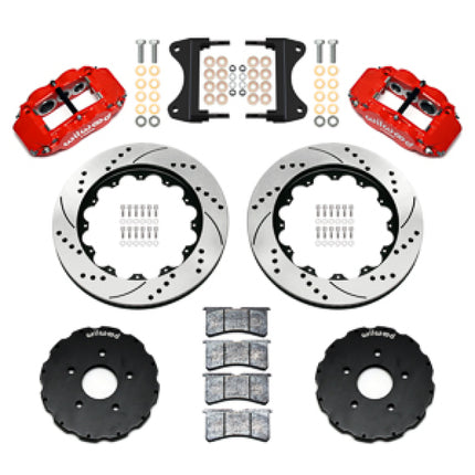 Wilwood kit front FNSL6R C7 vette 2014-UP 14.00 rotor SRP red