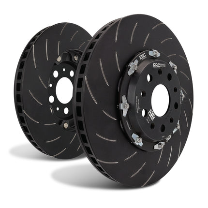 EBC Racing 17-24 Tesla Model 3 AWD Dual Electric Motor Front 380mm 2 Pc Rotor Replacement (Pair)