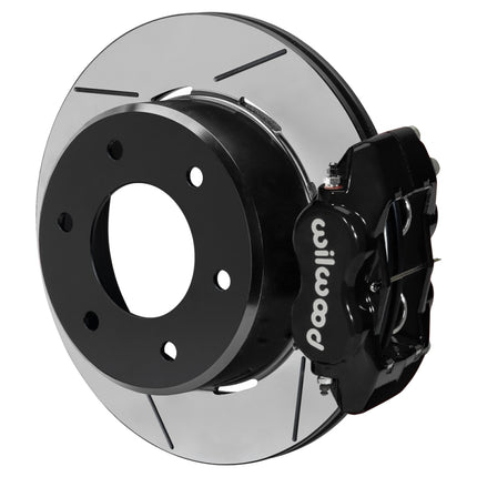 Wilwood 71-91 Chevy Blazer Forged Dynalite Rear Brake Kit w/ 12.19in Slotted Rotor - Black