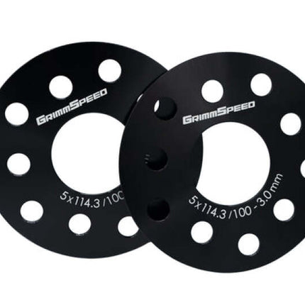 GrimmSpeed 5x100 and 5x114.3 3mm Wheel Spacer (Pair)