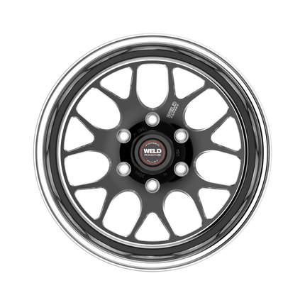 Weld S77 HD 17x9.0 / 6x139.7 BP / 5.7in. BS Black Wheel (Low Pad) - Non-Beadlock