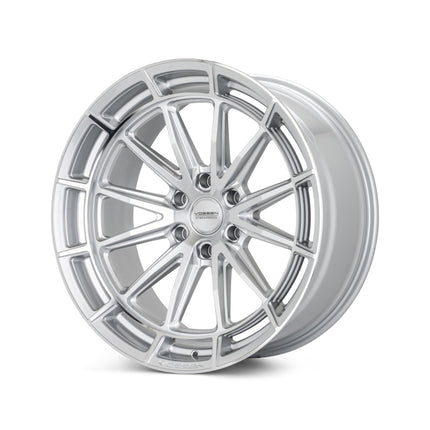 Vossen HFX-5 22x10 - 8x170 - ET-18 - Super Deep Face - 125.1 - Silver Polished Wheel
