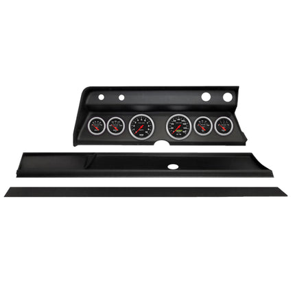 Autometer Sport-Comp Direct Fit Dash Kit 1966 Chevy Chevelle (2 x 3-3/8in. / 4 x 2-1/16in.)