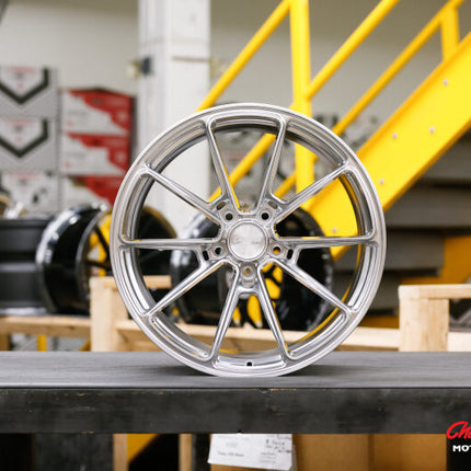 Vossen Forged X Champion RS92 - 22x12.5 / ET68 / Center Lock - Brushed Light Smoke- 992 Turbo S Rear