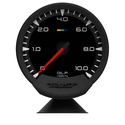 GReddy Sirius Meter - Oil Pressure 0/10.0kPa 74mm Analog Gauge (w/Oil Press Sensor & Harness Set)