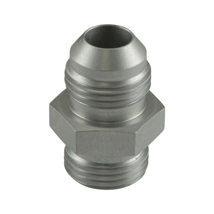 Turbosmart -8AN Flare to -8AN ORB Male Straight - Clear