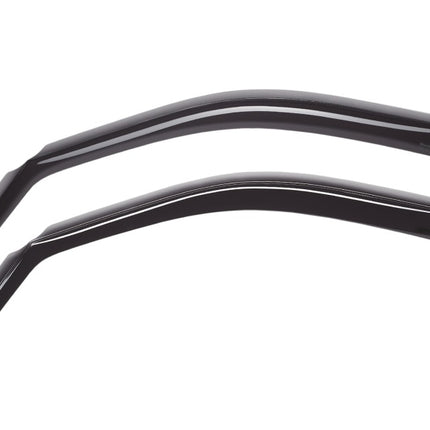 WeatherTech 12-16 Subaru Impreza/15-21 Subaru WRX/WRX Sti Rear Window Deflectors - Dark Tint
