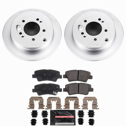 Power Stop 07-09 Kia Amanti Rear Z23 Coated Brake Kit