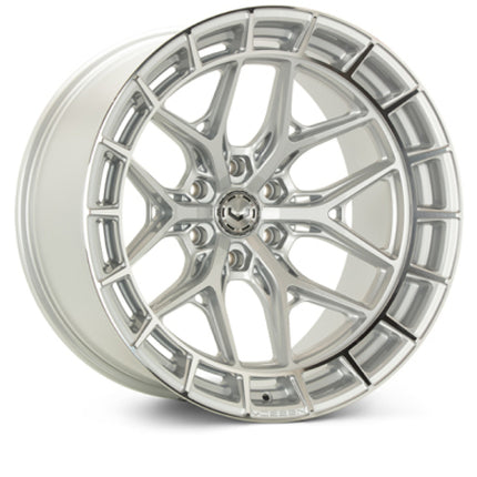 Vossen HFX-1 18x9 - 8x165.1 - ET0 - Deep Face - 125.1 - Silver Polished Wheel