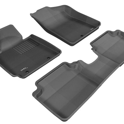 3D MAXpider 12-17 Hyundai Veloster Kagu Black Full Set (US Only)