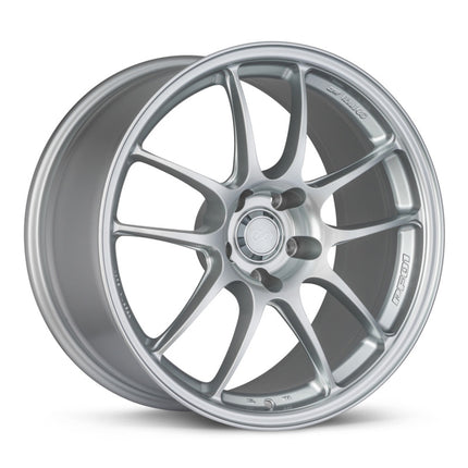 Enkei PF01 18x8 5x108 50mm Offset 75mm Bore Silver Wheel (MOQ 40)