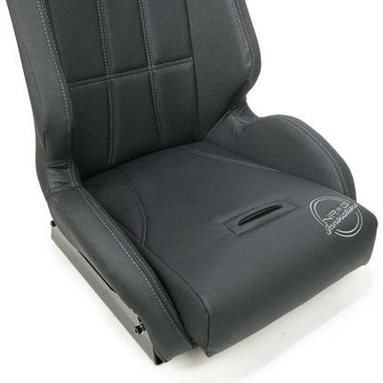 NRG Defender Water Resistant Steel Frame Susp. Seat - Tan w/ Sand Trim/Defender Logo/Side Bracket