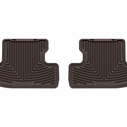 WeatherTech 21-23 Ford Mustang Mach 1 2nd Row Rear All-Weather Floor Mats - Cocoa